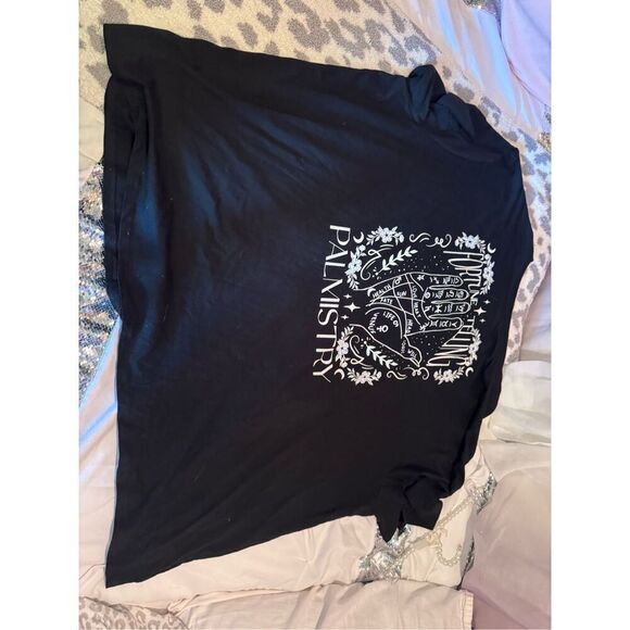 Torrid 5 plus size Palmistry Relax Fit Heritage Jersey Distressed Tee shirt top - Picture 6 of 9